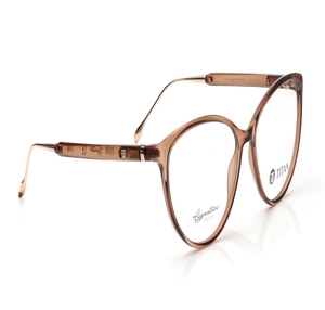 Image 2 of Brown CatEye Eyeglasses for Women from Titan Available at Titan Eye+