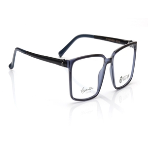 Image 2 of Blue Rectangle Eyeglasses for Men from Titan Available at Titan Eye+