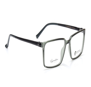 Image 2 of Grey Rectangle Eyeglasses for Men from Titan Available at Titan Eye+