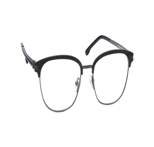 Image 2 of Black Clubmaster Eyeglasses for Men from Titan Available at Titan Eye+