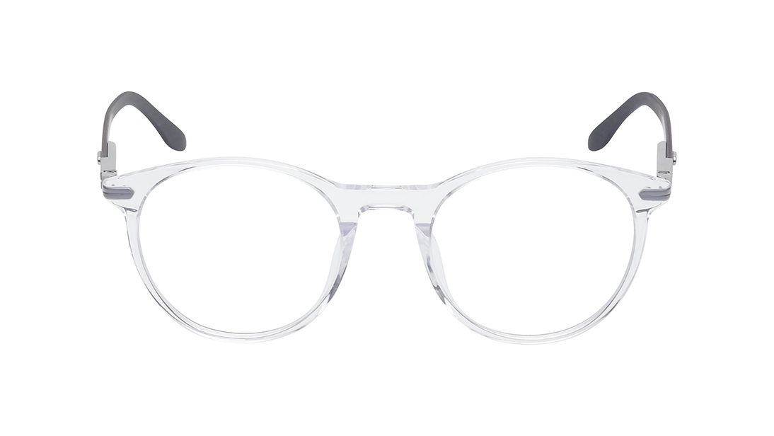 Image 1 of Transparent Round Eyeglasses for Men from Titan Available at Titan Eye+