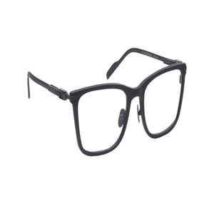 Image 2 of Black Rectangle Eyeglasses for Men from Titan Available at Titan Eye+