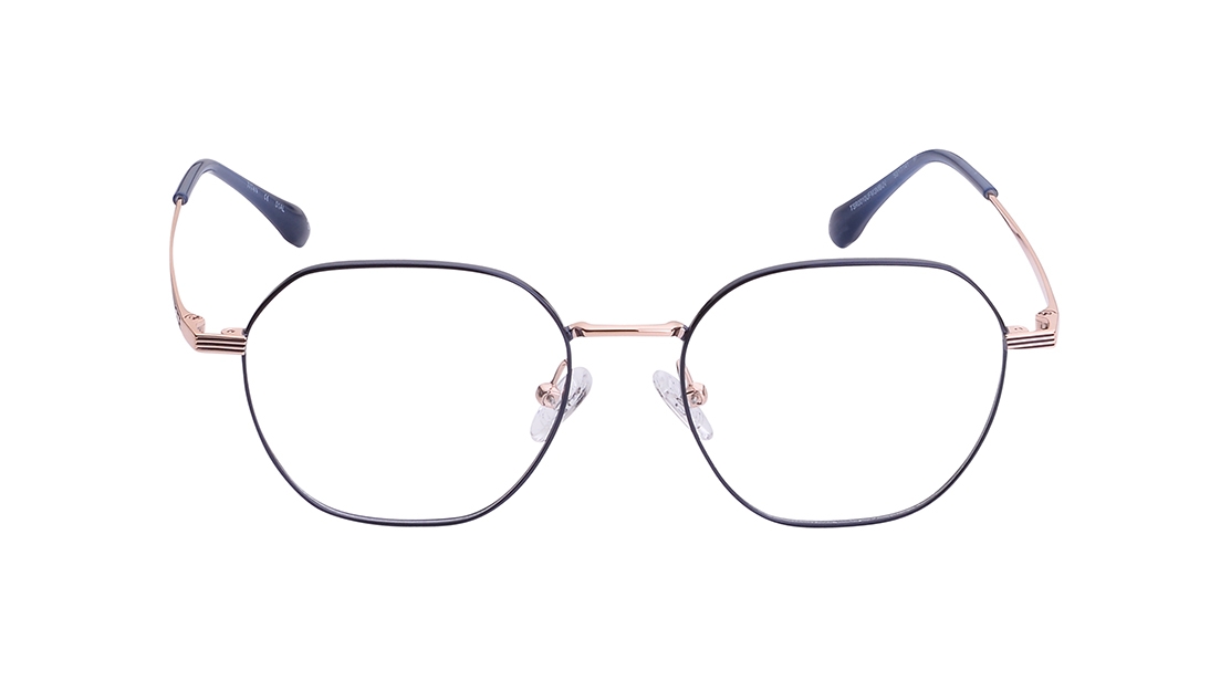 Image 1 of Black Polygon Eyeglasses for Men and Women from Titan Available at Titan Eye+