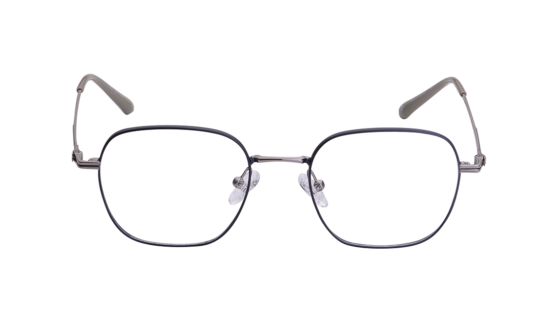Image 1 of Black Rectangle Eyeglasses for Men and Women from Titan Available at Titan Eye+