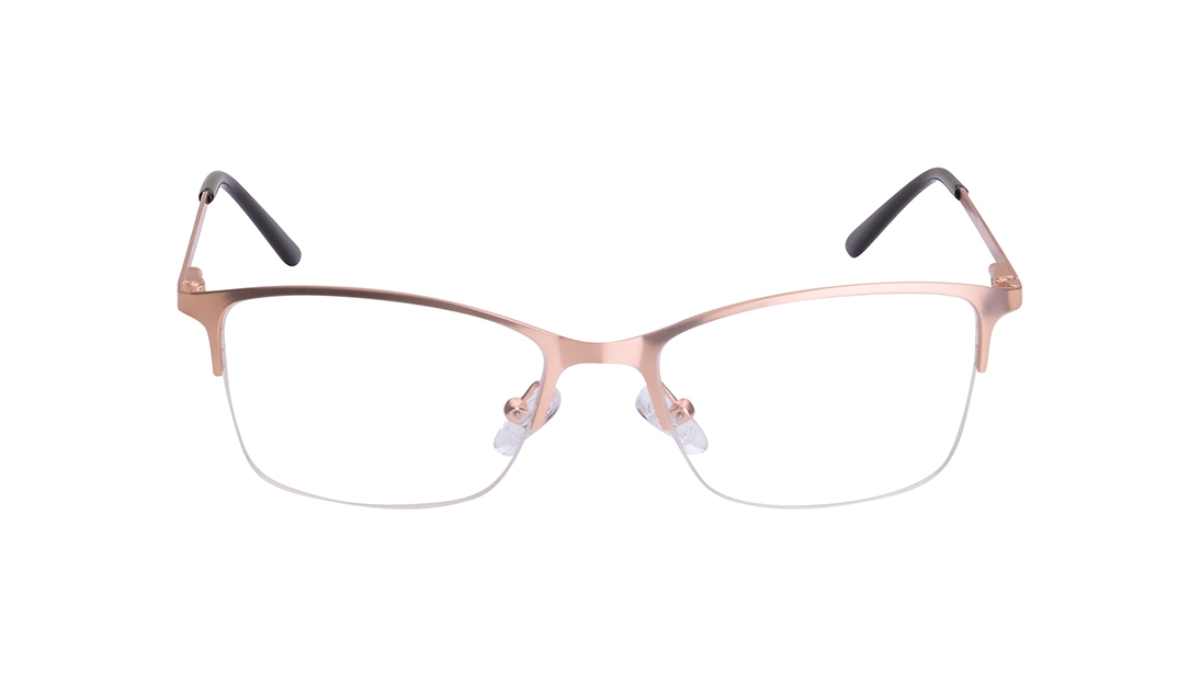 Image 1 of Rose Gold Round Eyeglasses for Men from Titan Available at Titan Eye+