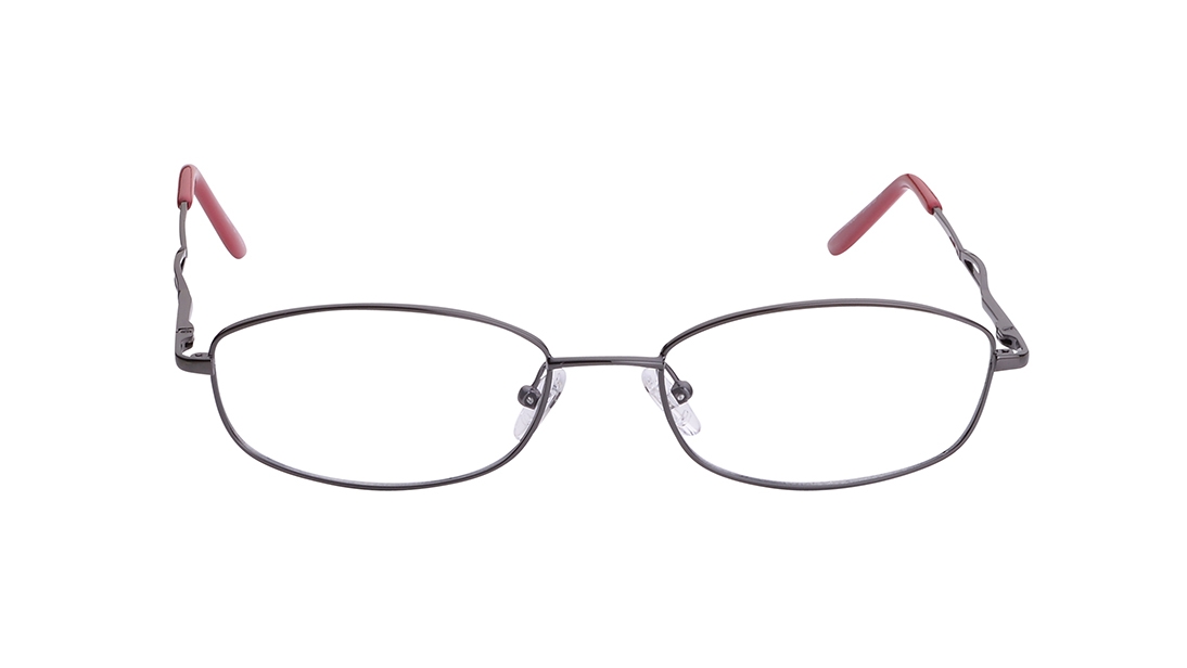Image 1 of Black Oval Eyeglasses for Women from Titan Available at Titan Eye+
