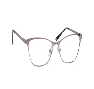 Image 2 of Silver CatEye Eyeglasses for Women from Titan Available at Titan Eye+