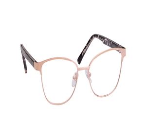 Image 2 of Rose Gold CatEye Eyeglasses for Women from Titan Available at Titan Eye+