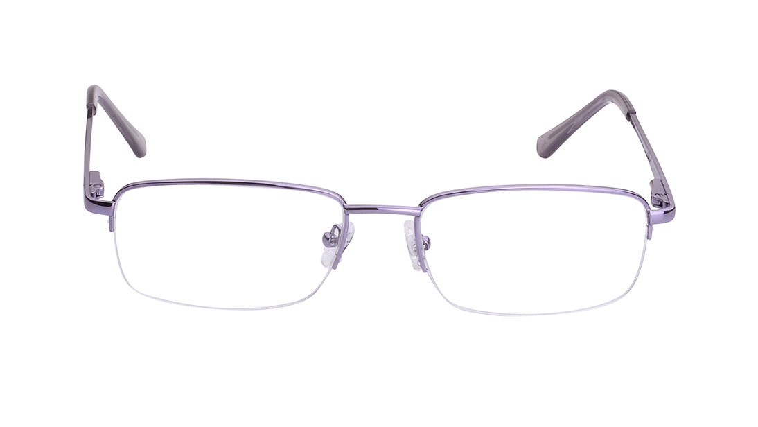 Image 1 of Purple Ellipse Eyeglasses for Men from Titan Available at Titan Eye+