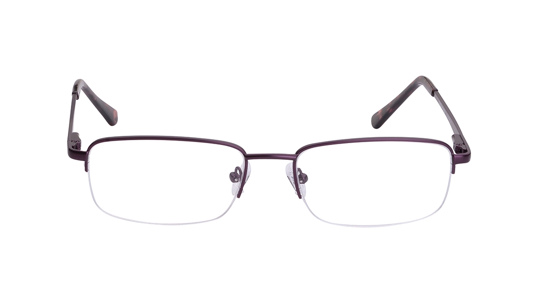 Image 1 of Purple Ellipse Eyeglasses for Women from Titan Available at Titan Eye+