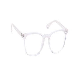 Image 2 of White Square Eyeglasses for Women from Ace by Titan Available at Titan Eye+