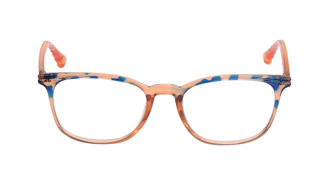 Image 1 of Peach Square Eyeglasses for Women from Ace by Titan Available at Titan Eye+