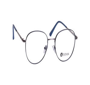 Image 2 of Black Round Eyeglasses for Women from Titan Available at Titan Eye+