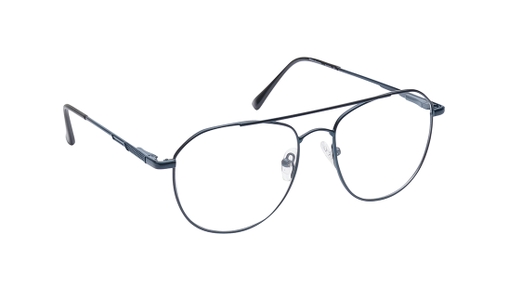 Image 2 of Black Aviator Eyeglasses for Men from Titan Available at Titan Eye+