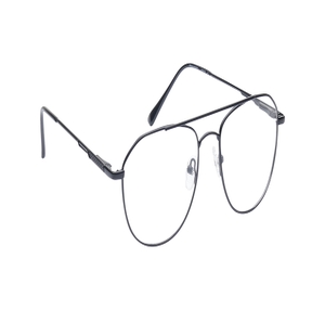 Image 2 of Black Aviator Eyeglasses for Men from Titan Available at Titan Eye+