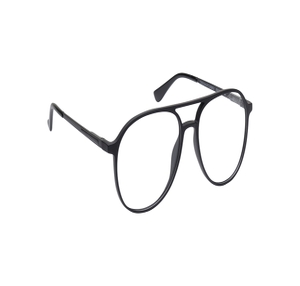 Image 2 of Black Aviator Eyeglasses for Men and Women from Ace by Titan Available at Titan Eye+