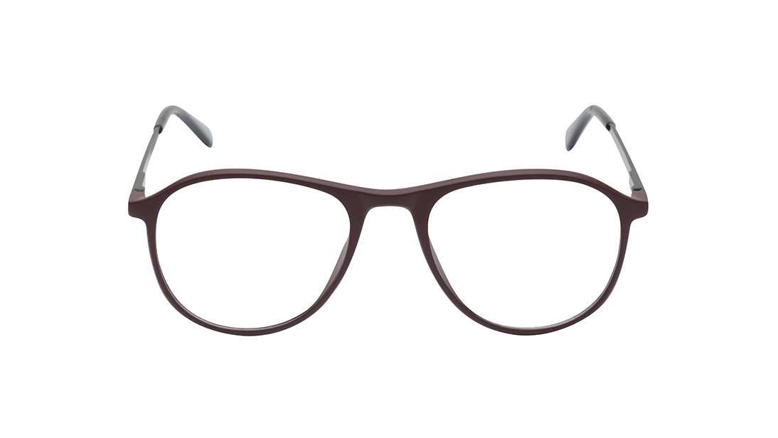 Image 1 of Brown Aviator Eyeglasses for Men and Women from Ace by Titan Available at Titan Eye+