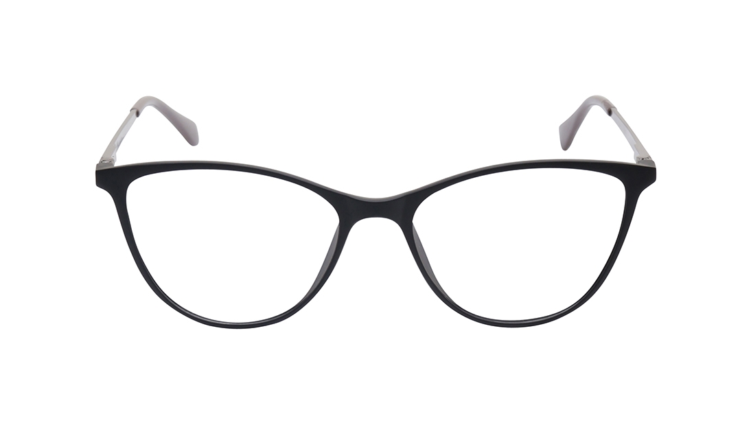 Image 1 of Black CatEye Eyeglasses for Women from Ace by Titan Available at Titan Eye+
