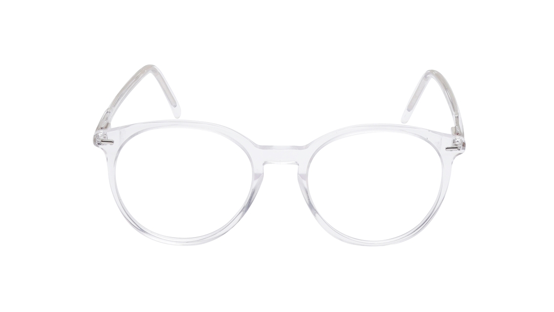 Image 1 of Transparent Round Eyeglasses for Men and Women from Titan Available at Titan Eye+