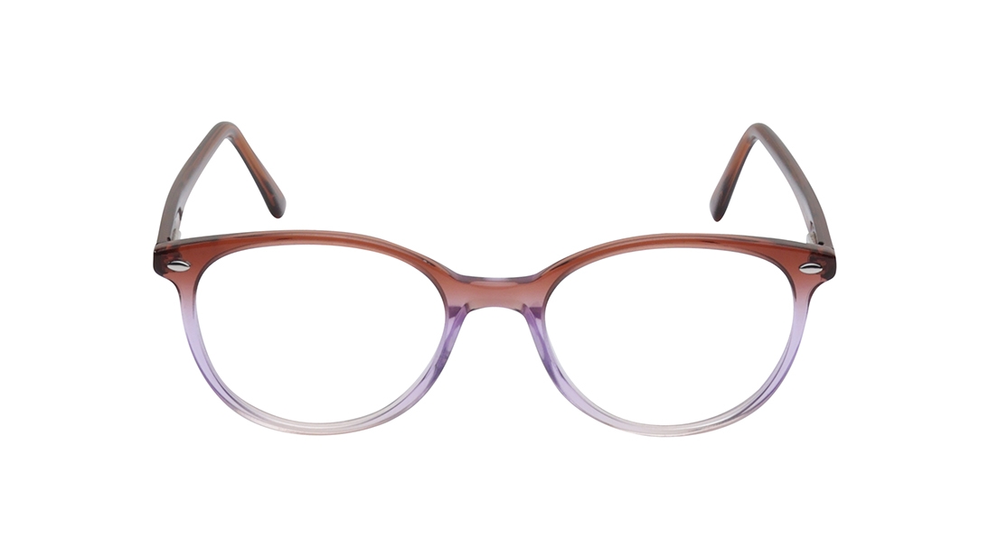 Image 1 of Brown Round Eyeglasses for Women from Titan Available at Titan Eye+