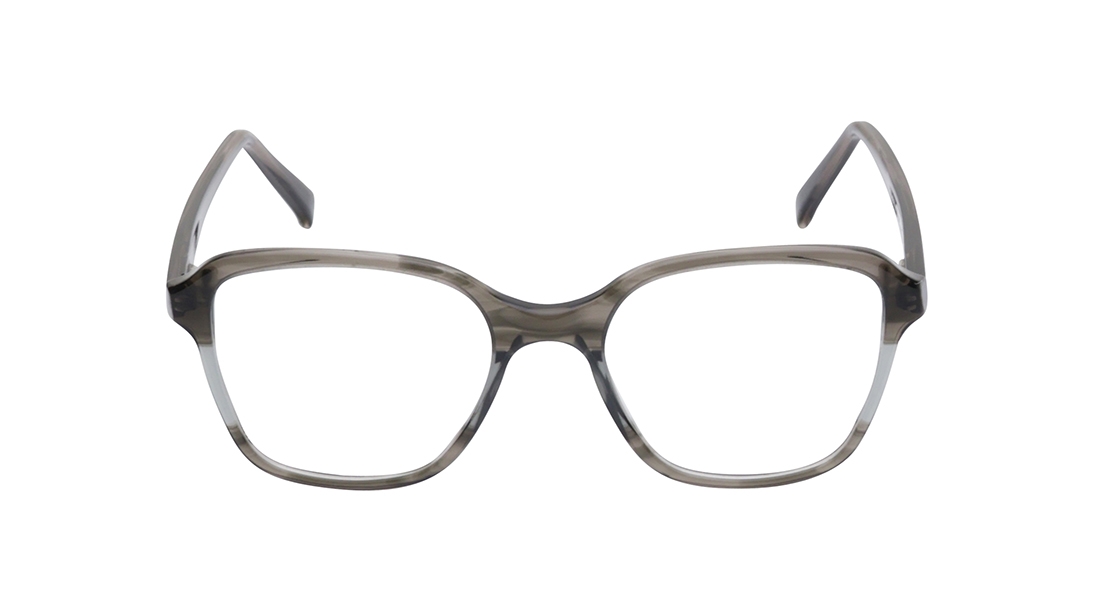 Image 1 of Grey Wayfarer Eyeglasses for Men and Women from Titan Available at Titan Eye+