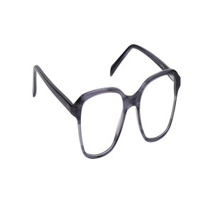Image 2 of Grey Wayfarer Eyeglasses for Men and Women from Titan Available at Titan Eye+
