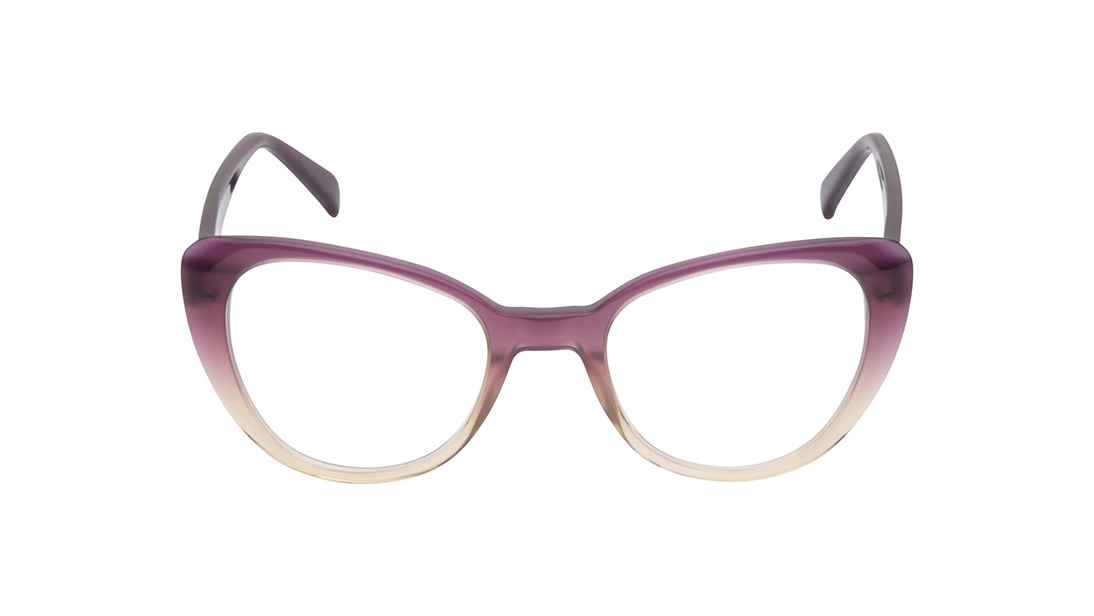 Image 1 of Purple CatEye Eyeglasses for Women from Titan Available at Titan Eye+