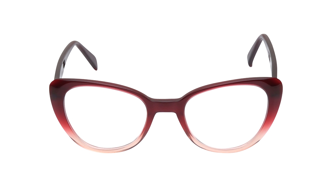 Image 1 of Maroon CatEye Eyeglasses for Women from Titan Available at Titan Eye+