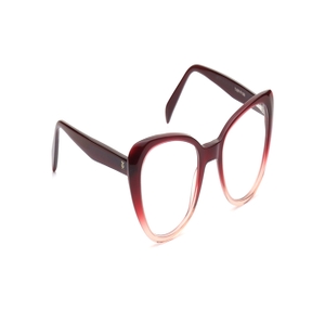 Image 2 of Maroon CatEye Eyeglasses for Women from Titan Available at Titan Eye+