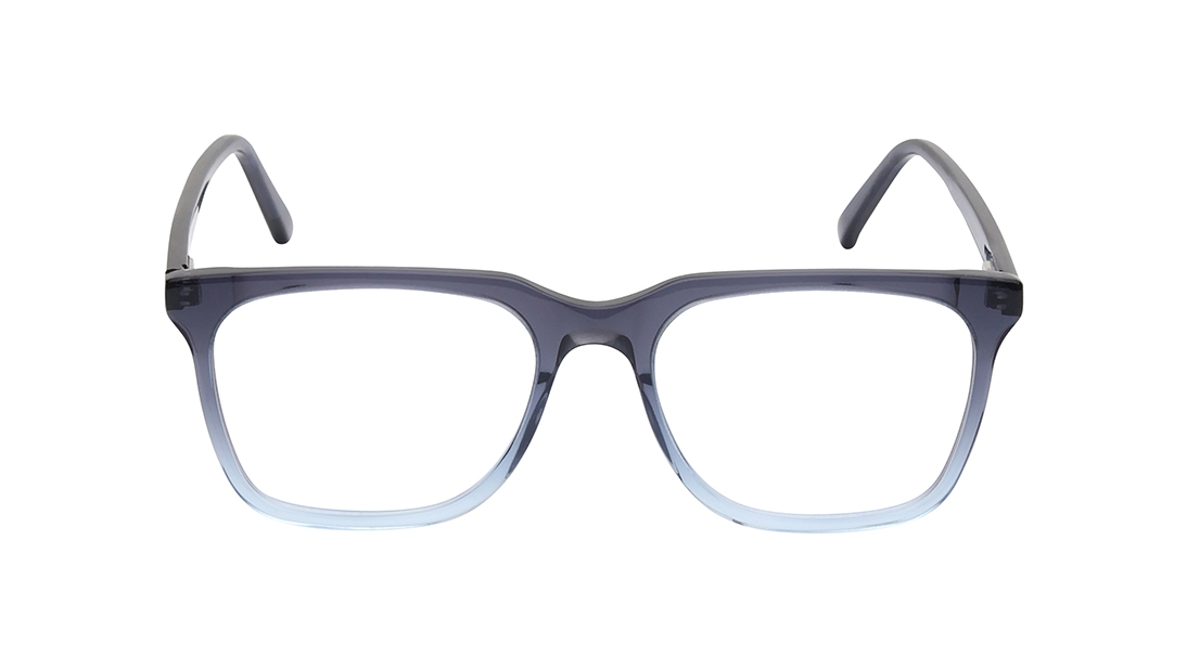 Image 1 of Grey Wayfarer Eyeglasses for Men from Titan Available at Titan Eye+