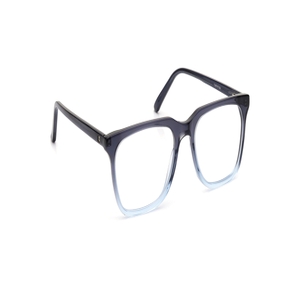 Image 2 of Grey Wayfarer Eyeglasses for Men from Titan Available at Titan Eye+
