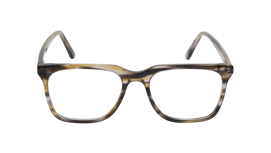 Image 1 of Havana Wayfarer Eyeglasses for Men from Titan Available at Titan Eye+