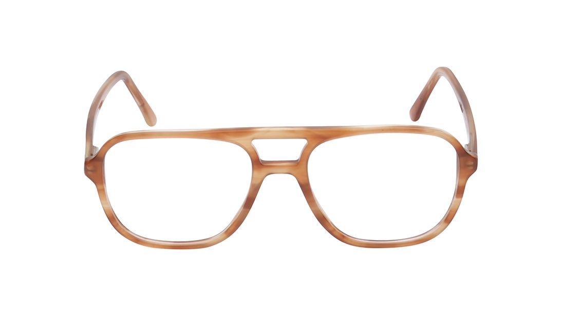 Image 1 of Brown Navigator Eyeglasses for Men from Titan Available at Titan Eye+