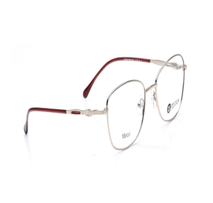 Image 2 of Silver Oval Eyeglasses for Men from Titan Available at Titan Eye+