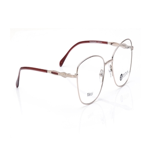 Image 2 of Silver Rectangle Eyeglasses for Men from Titan Available at Titan Eye+