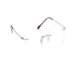 Image 2 of Pink CatEye Eyeglasses for Women from Titan Available at Titan Eye+
