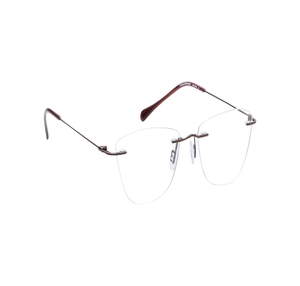 Image 2 of Brown CatEye Eyeglasses for Women from Titan Available at Titan Eye+