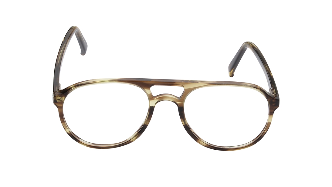 Image 1 of Havana CatEye Eyeglasses for Men from Titan Available at Titan Eye+