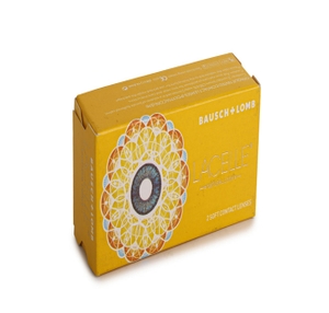 Image 2 of Purple Color Zero Power Quarterly Disposable Lacelle Natural Look By Bausch and Lomb - 2 lens per Box from Bausch and Lomb Available at Titan Eye+