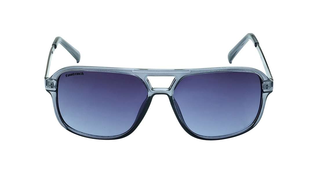 Image 1 of Blue Aviator Sunglasses for Men and Women from Fastrack Available at Titan Eye+