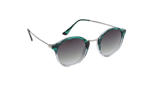 Image 2 of Grey Round Sunglasses for Women from Fastrack Available at Titan Eye+