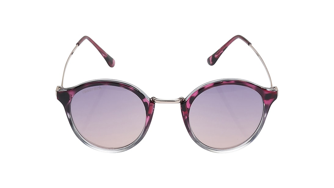 Image 1 of Purple Round Sunglasses for Women from Fastrack Available at Titan Eye+