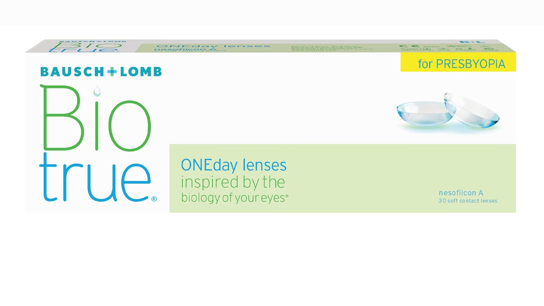 Image 1 of Daily Disposable BioTrue Multifocal Lenses By Bausch and Lomb - 30 lens per Box from Bausch and Lomb Available at Titan Eye+
