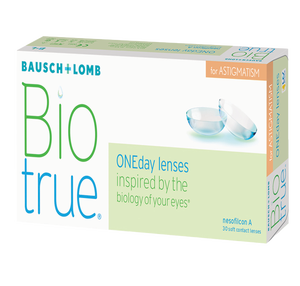 Image 2 of Daily Disposable BioTrue Toric Lenses By Bausch and Lomb - 30 lens per Box from Bausch and Lomb Available at Titan Eye+