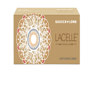 Image 2 of Pure Hazel Color Zero Power Monthly Disposable Lacelle Premium By Bausch and Lomb - 2 lens per Box from Bausch and Lomb Available at Titan Eye+