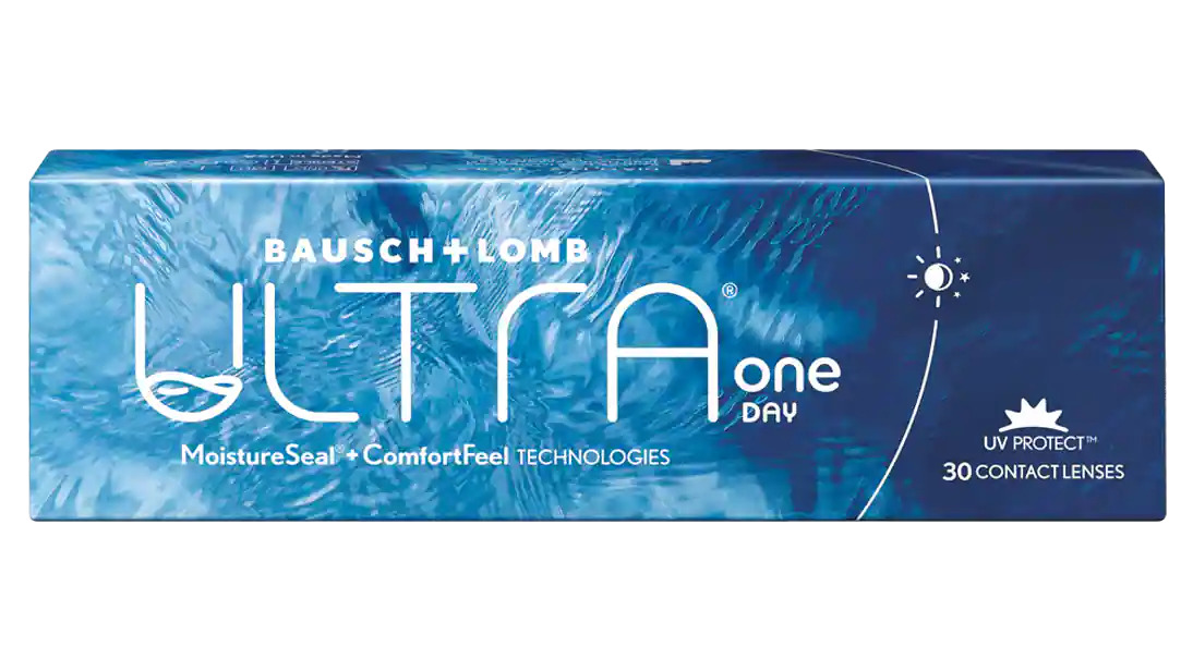 Image 1 of Daily Disposable Ultra One Day By Bausch and Lomb - 30 Lens per Box from Bausch and Lomb Available at Titan Eye+
