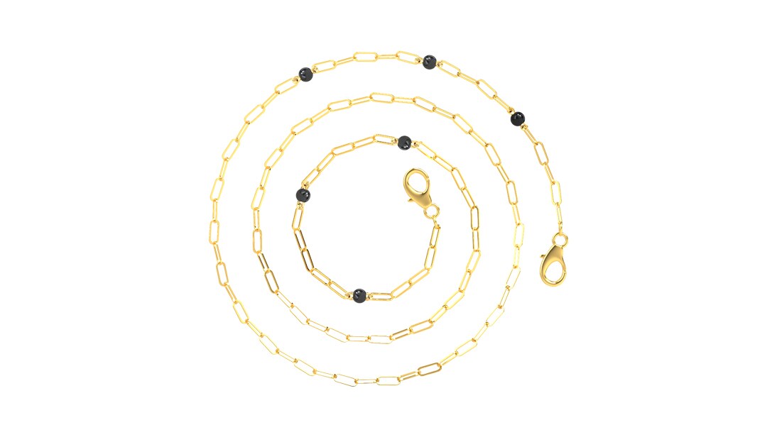 Image 1 of Multi-Purpose Chain 27 inches - CHN005METALGLD from Titan Available at Titan Eye+