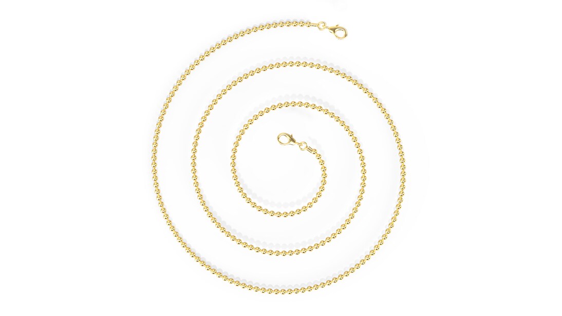 Image 1 of Multi-Purpose Chain 27 inches - CHN006METALGLD from Titan Available at Titan Eye+