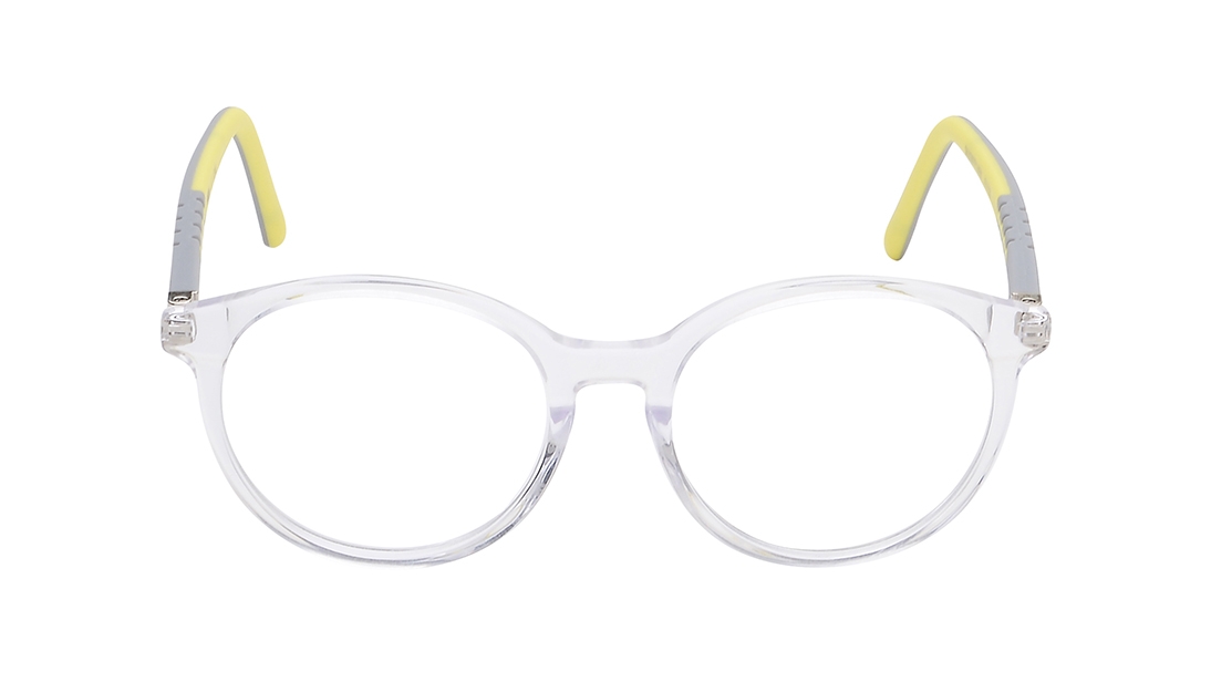 Image 1 of Transparent Round Eyeglasses for Kids from Dash Available at Titan Eye+