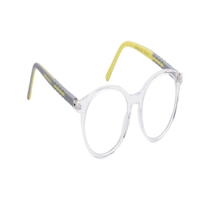 Image 2 of Transparent Round Eyeglasses for Kids from Dash Available at Titan Eye+